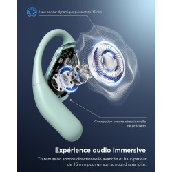 Écouteurs traducteur vocal ai instantané bleutooth 6.1, 198 langues fonction 3 en 1 autonomie 80 heures affaires et études