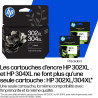 HP 302XL/304XL Noir, B7RT9AE, Cartouche d’Encre Original, Compatible avec Les imprimantes DeskJet 1110, 2130, 2620, 3630, 3720, 