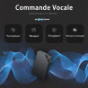Enregistreur Vocal Espion Discret avec 64 Go de Mémoire, Rechargeable par USB Micro Espion Ecoute a Distance, Mini Dictaphone, E