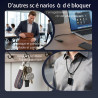 Enregistreur Vocal Espion Discret avec 64 Go de Mémoire, Rechargeable par USB Micro Espion Ecoute a Distance, Mini Dictaphone, E