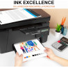 308 XL Cartouches d'impression, 308XL Cartouches Noire et Couleur Compatibles avec Originales HP 308 Cartouches d’Encre pour HP 