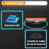 Supply Guy TN1150 TN-1150 Cartouches de Toner avec Puce Compatible pour Brother HL-L1240W DCP-L1640W DCP-L1660W HL-L1242W DCP-L1