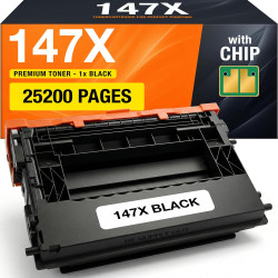 Supply Guy 147X W1470X Cartouche de Toner compatible pour HP 147X 147A W1470A pour LaserJet Enterprise M610 M611 M612 M610n M611