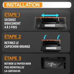 Supply Guy 147X W1470X Cartouche de Toner compatible pour HP 147X 147A W1470A pour LaserJet Enterprise M610 M611 M612 M610n M611