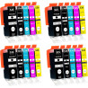 Supply Guy 20 Cartouches d'encre avec Puce Compatible avec Canon PGI-525 CLI-526 pour Canon Pixma IP4850 IP4950 IX6550 MG5140 MG