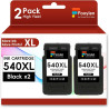 540XL Noir PG-540XL Noir Multipack Compatible pour Les Cartouches d'imprimante Canon 540 XL Noir PG-540 pour Canon TS5150 Cartou