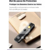 Enregistreur Vocal Espion Mémoire 64 GB, Mini Dictaphone Rechargeable Par USB, Micro Espion Avec Fonction de Commande Vocale, Av