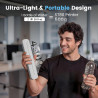 Imprimante thermique a4 sans encre, bleutooth sans fil compatible avec ios android mac windows, imprimante de voyage ultra-légèr