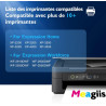 Cartouche d'encre Compatibles pour cartouche epson xp 2200 pour Epson XP-2200 XP-2205 XP-3200 XP-3205 XP-4200 XP-4205 XP2200 WF-