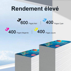 Compatible pour 604XL Cartouches d'encre, 10-Pack | Compatible pour Epson XP-2200 XP-2205 XP-3200 XP-3205 XP-4200 XP-4205 Workfo