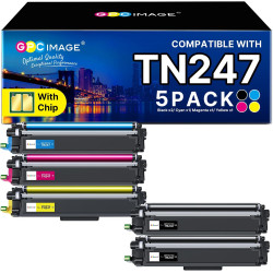 TN247 TN-243CMYK DCP-L3550CDW MFC-L3750CDW Toner Compatible pour Brother TN243 TN243CMYK TN247BK pour Brother DCP-L3550CDW MFC-L