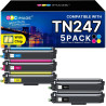 TN247 TN-243CMYK DCP-L3550CDW MFC-L3750CDW Toner Compatible pour Brother TN243 TN243CMYK TN247BK pour Brother DCP-L3550CDW MFC-L