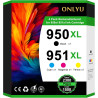 ONLYU Cartouches d'encre 950XL 951XL Remplacement des Cartouches HP 950 951 | Compatibles avec Cartouche HP officejet Pro 8600 p