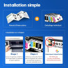 ONLYU Cartouches d'encre 950XL 951XL Remplacement des Cartouches HP 950 951 | Compatibles avec Cartouche HP officejet Pro 8600 p