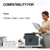 Cartouches d'encre PG-585XL / CL-586XL Multipack Haute Capacité – Jusqu'à 2.260 Pages, Compatibles Canon 585 586, pour PIXMA TS7