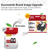 Cartouches d'encre PG-585XL / CL-586XL Multipack Haute Capacité – Jusqu'à 2.260 Pages, Compatibles Canon 585 586, pour PIXMA TS7