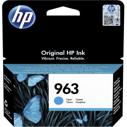 HP 963 Cartouche d'Encre Cyan Authentique (3JA23AE) pour HP OfficeJet Pro 9010 series / 9020 series