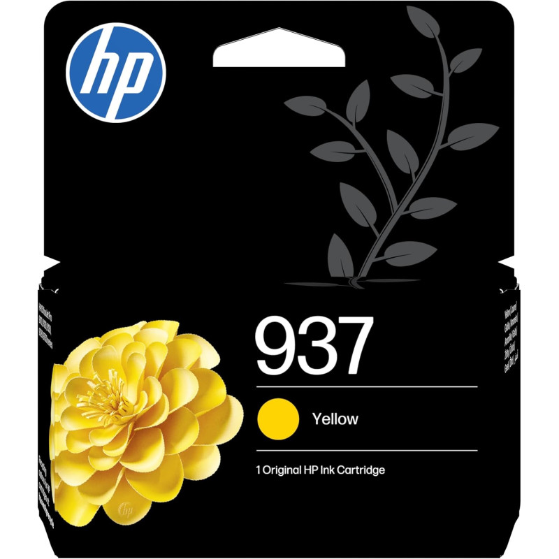 Hp 937 jaune original ink cartridge