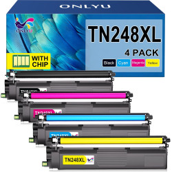 TN248XL TN248 MFC-L3760CDW DCP-L3560CDW Toner TN-248XL TN-248 4 Pack