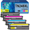 TN248XL TN248 MFC-L3760CDW DCP-L3560CDW Toner TN-248XL TN-248 4 Pack