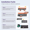 TN248XL TN248 MFC-L3760CDW DCP-L3560CDW Toner TN-248XL TN-248 4 Pack
