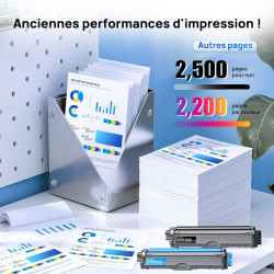 TN241 TN245 Cartouche de Toner Laser Compatible TN241 pour Brother TN241 TN245 pour MFC-9330CDW DCP- 9020CDW MFC-9340CDW HL-3140