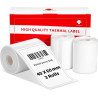 3 Rouleaux D'éTiquettes Phomemo M120/M110, 1.57 "X 2.36" (40 X 60 Mm) Papier D'éTiquettes Thermiques Pour Imprimantes D'éTiquett