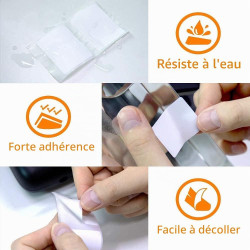 3 Rouleaux D'éTiquettes Phomemo M120/M110, 1.57 "X 2.36" (40 X 60 Mm) Papier D'éTiquettes Thermiques Pour Imprimantes D'éTiquett