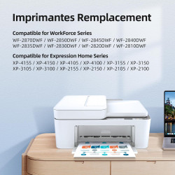 Prodoki pour 603xl Compatible pour Epson pour 603 XL pour Expression Home XP 2100 XP 2200 XP 2105 XP 3100 XP 3105 XP 4100 XP 410