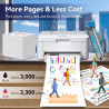 INKNI Compatibles avec Brother TN284XL TN-248XL TN248 pour Brother MFC-L3760CDW Toner HL-L3220CWE MFC-L3740CDWE DCP-L3520CDWE DC