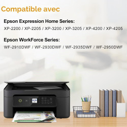 LeciRoba 604XL Cartouches d'encre pour Epson 604 XL 604xl pour Epson Expression Home XP-2200 XP-2205 XP-3200 XP-3205 XP-4200 XP-