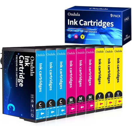 9-Pack XP-2200 Cartouche d'encre Compatible pour Epson 604XL pour Expression Home XP-2200 XP-2205 XP-3200 XP-3205 XP-4200 XP-420