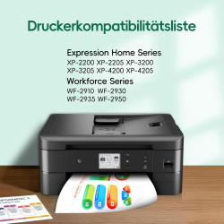 9-Pack XP-2200 Cartouche d'encre Compatible pour Epson 604XL pour Expression Home XP-2200 XP-2205 XP-3200 XP-3205 XP-4200 XP-420