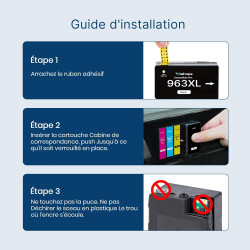 Cartouche 963 963XL Remplacement Cartouche pour HP 963 963 XL pour HP OfficeJet Pro 9010 9012 9022 9014 9015 9013 9020 9016 9018