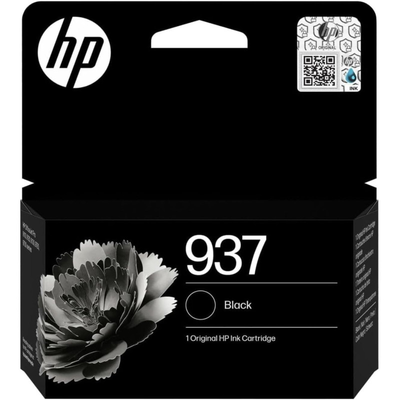 HP 937 Cartouche Encre Authentique Noir