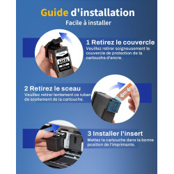 PG-545XL CL-546XL Cartouches d'encre Remplacement pour Canon 545 et 546 545XL 546XL pour Canon PIXMA MX495 TR4550 TR4551 MG2550s