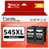 545XL PG-545XL Noir Cartouches d'encre Remplacement pour Canon 545 XL Noir pour Canon MX495 TR4550 TR4551 MG2550s MG2555s TS3150