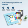 Washope Cartouche Compatibles pour 405XL pour Epson WF-3820 WF-3820DWF WF-3825DWF WF-4820DWF WF-4825 WF-4830 WF-7310 WF-7830DTWF