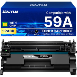KUPYLM 59A CF259A avec Puce Cartouche de Toner Compatible pour 59A 59X CF259X pour LaserJet Pro M304 M404 M428 M404dn M404dw MFP