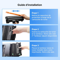DR2400 DR-2400 Compatible pour Brother DR2400 DR-2400 pour Brother HL-L2310D HL-L2350DN HL-L2370DN HL-L2375DW DCP-L2510D DCP-L25