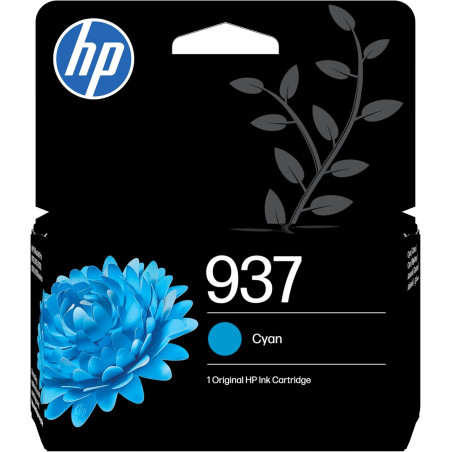HP 937 Cyan Original Ink Cartridge