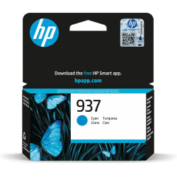 HP 937 Cartouche Encre Authentique Cyan