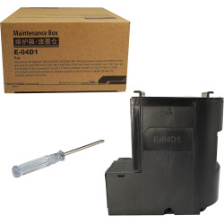 Boîtier de Maintenance T04D1 Compatible avec Epson XP-5100 XP-5200 | T04D100 Boîte de maintenance Compatible avec Epson T04D1 C1
