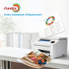 Aruotec Cartouches Encre Compatibles avec Epson Workforce WF-4820 WF-7830 | Pack de 9 (3 Noir, 2 Cyan, 2 Magenta, 2 Jaune) pour 