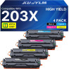 KUPYLM 203X Cartouche de Toner pour HP 203X 203A CF540X pour Color LaserJet Pro MFP M281fdw M281fdn M280nw M254dw M254nw CF540X 