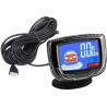Radars de recul sonore avec écran LCD VEGA® Marque Française 4 capteurs Noirs