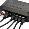 Cocar Rouge Voiture Radar de Recul LED Parking Beep & park Assist Système avec Distance Affichage Rétro Aide au Parcage + 4 Capt