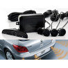 Cocar Rouge Voiture Radar de Recul LED Parking Beep & park Assist Système avec Distance Affichage Rétro Aide au Parcage + 4 Capt