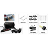 Cocar Rouge Voiture Radar de Recul LED Parking Beep & park Assist Système avec Distance Affichage Rétro Aide au Parcage + 4 Capt