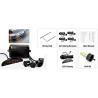 Cocar Gris Voiture Radar de Recul LED Parking Beep & park Assist Système avec Distance Affichage Rétro Aide au Parcage + 4 Capte